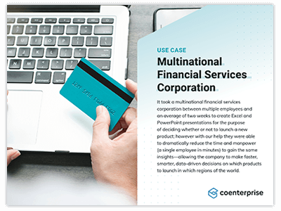 Financial Services Analytics Use Case