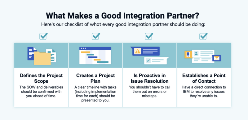 Our Integration Partner Checklist